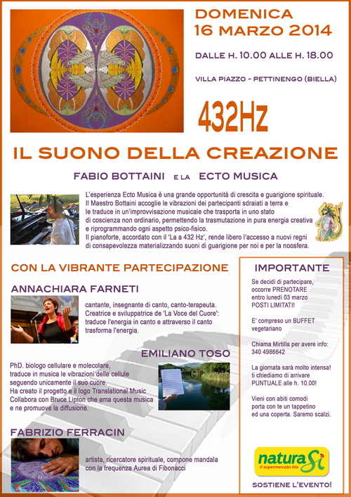 432 Hz il Suono della Creazione